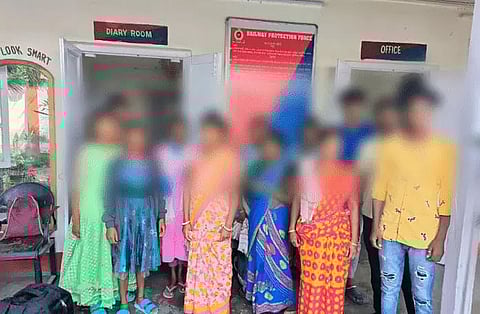 NGO prevents Fifteen people including three minors from getting trafficked