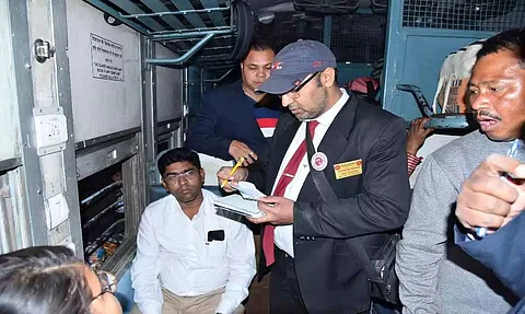 Northeast Frontier Railway conducts ticket-checking drive against ticketless passengers