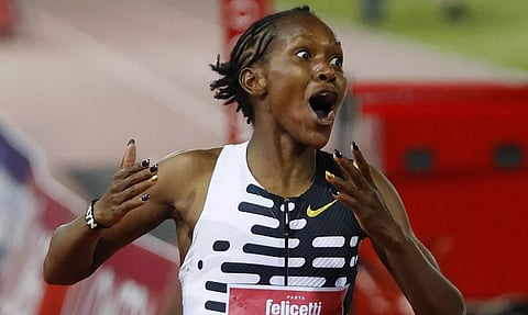 Paris Diamond League: Kenya's Faith Kipyegon breaks 5,000m world record