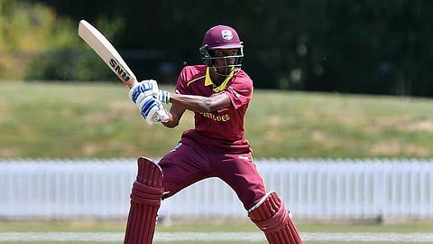 Alick Athanaze smashes joint-fastest fifty on ODI debut