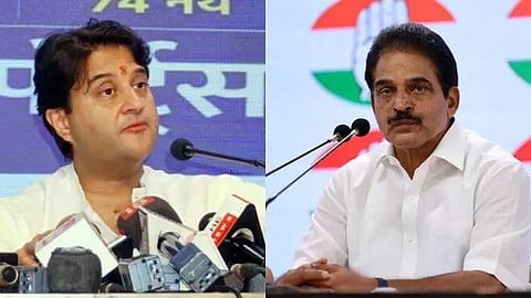 Jyotraditya Scindia hits out at KC Venugopal for remark on rising airfares
