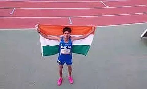 Assam Athletics Association felicitated Mehdi Hasan