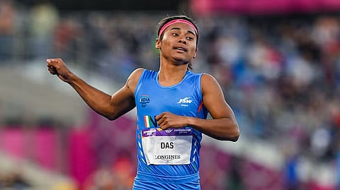 Hima Das will miss Asian Games due to hamstring injury !