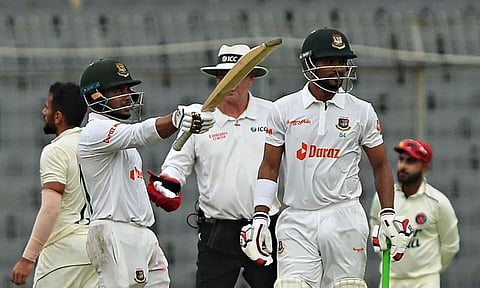 Zakir, Najmul fifties give Bangladesh huge lead over Afghanistan