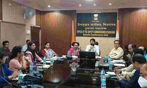 Sivasagar DC Aditya Vikram Yadav reviews child marriage prohibition measures