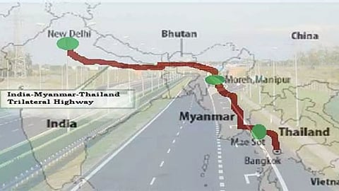 Trilateral Highway between India, Myanmar and Thailand is under construction’