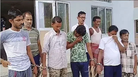 Assam: Lumding Police Undertakes Operation Against Gamblers