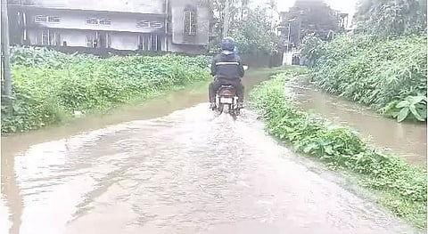 Assam: Water Logging in Several Parts of Digboi