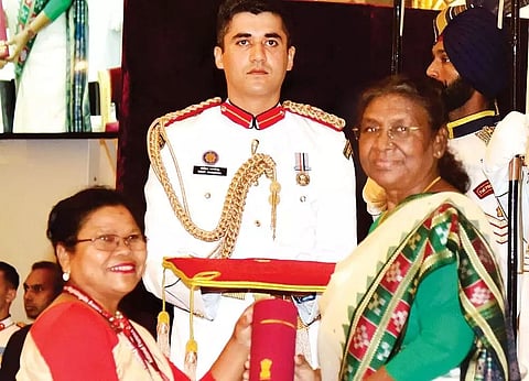 President Draupadi Murmu presents National Florence Nightingale Awards for 2022 and 2023