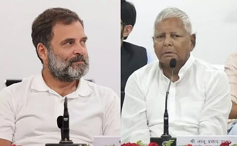 Lalu Prasad Yadav quips Rahul Gandhi did not heed his advice to get married