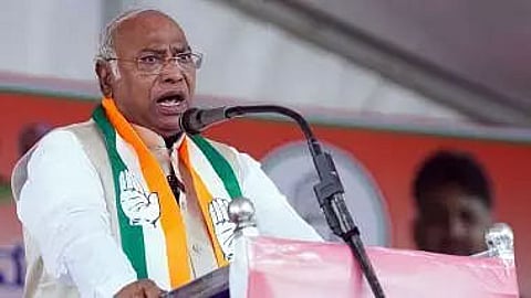 Congress President Mallikarjun Kharge hits back at Centre over inflation