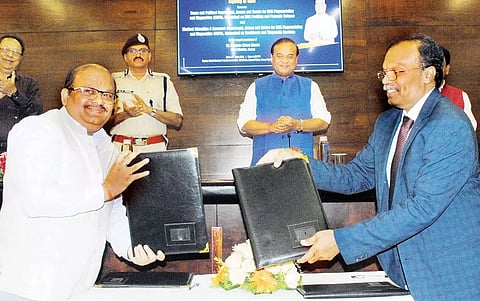 Dispur inks two MoUs with CDFD to build crime-free society at Janata Bhavan