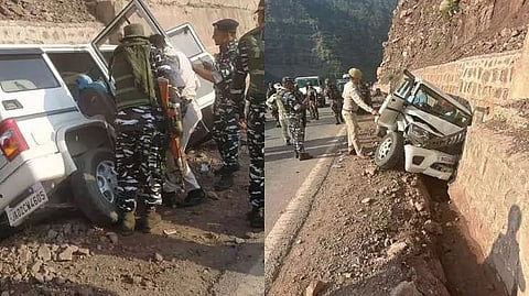 Amarnath Yatra: Security Convoy Accident Leaves Three Injured in Udhampur District