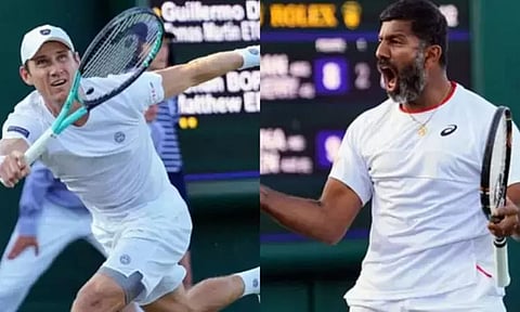 India’s Rohan Bopanna and his Australian partner Matthew Ebden advance