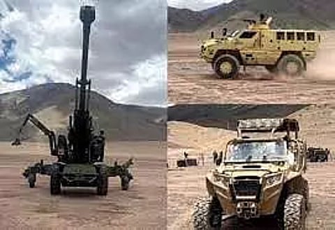 Indian Army adds new weapons, equipment in Eastern Ladakh for operations in region