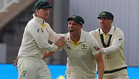 Ashes Test: Australia take vital lead on rain interrupted day