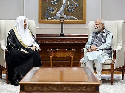 PM Pleased to Meet Muslim World League Chief, Talks on Furthering Inter-faith Dialogue