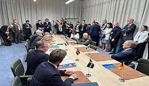 Ukraine sets up coalition with 11 countries to train F-16 pilots