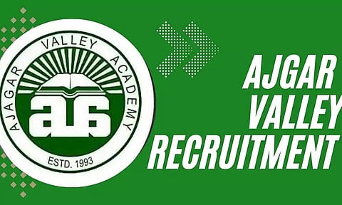 Ajagar Valley Academy Agia Recruitment – PGT Vacancy, Job Opening