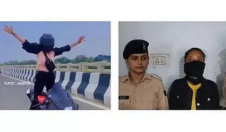 Girl detained for doing bike stunts on Patna’s ‘Marine Drive’