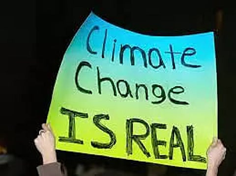 Climate change is real