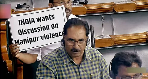 Lok Sabha Speaker accepts no-confidence motion moved by Opposition against government