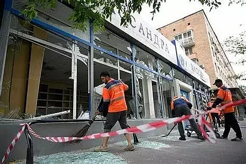 Russian Defence Ministry accuses Ukraine of drone attack
