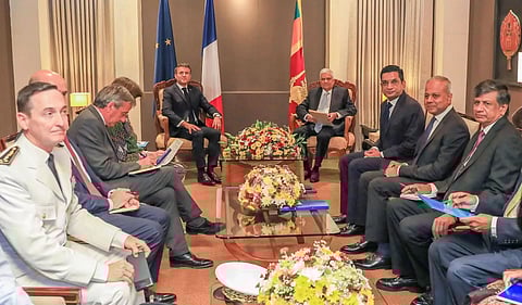 Emmanuel Macron pledges support for Sri Lanka