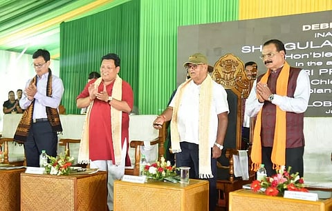 Assam Governor Gulab Chand Kataria attends Global Tiger Day celebrations in Manas