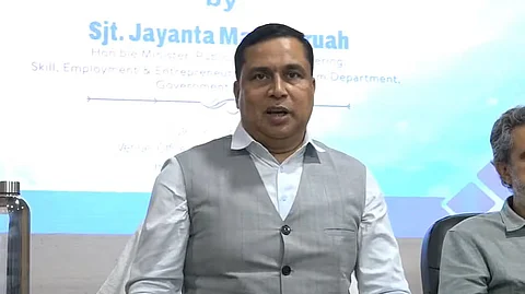 Public Health & Engineering Department Minister Jayanta Malla Baruah attends Jal Jeevan Sanmilan