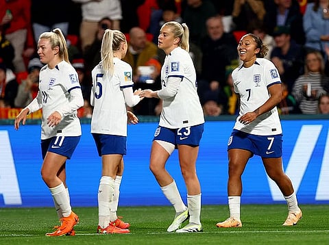 England thrash China 6-1 to reach last 16 as group winner