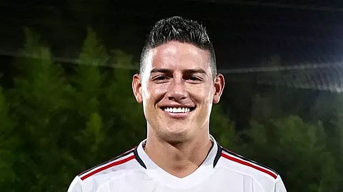 Colombian playmaker James Rodriguez eager for success with Sao Paulo