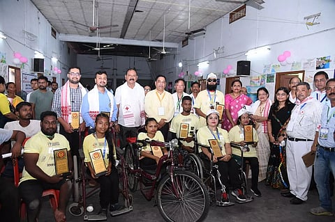 Assam: Sonitpur District Day observed at Tezpur Government HS School