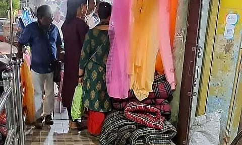 Assam: Illegal encroachment of footpaths in Dibrugarh town