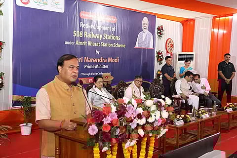 32 railway stations from Assam to be redeveloped under Amrit Bharat: CM