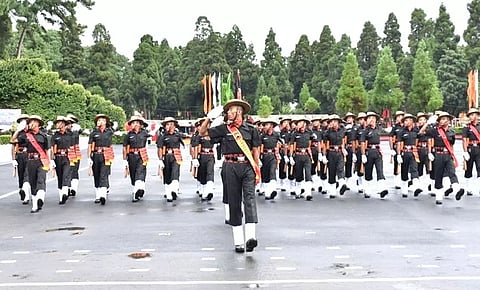 Assam Regimental Centre conducts passing out parade of Agniveers in Shillong