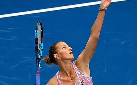 Pliskova overcomes Lin, Keys holds off Venus; Brady beats Ostapenko