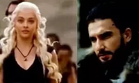 Aishwarya is Daenerys Targaryen, Ranveer is Jon Snow in ‘Game of Thrones’ AI version