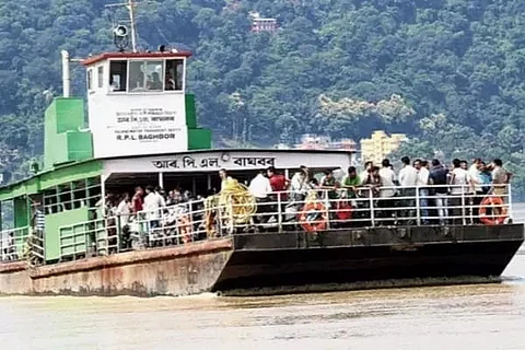 Guwahati: Night Ferry Services Suspended Because of Rise in Water Level
