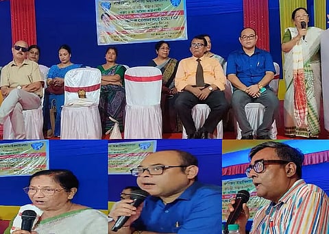 Asam: Fifth lecture of golden jubilee series delivered in Lakhimpur Commerce College