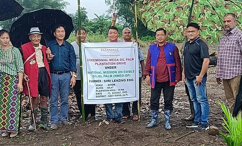 Mega oil palm plantation programme under NMEO-OP held in Pasighat, Arunachal