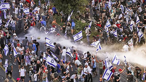 Thousands take to street against Netanyahu’s judicial overhaul