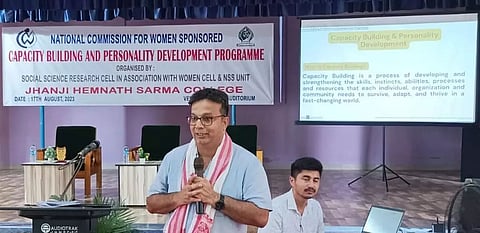 Assam: National workshop on capacity building and personality development