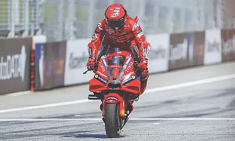 Bagnaia wins Austrian GP Sprint Race