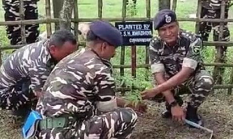 23rd Bn SSB hosted mega plantation drive in Udalguri district