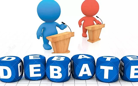 Debating competition held at Jhanji Hem Nath Sarmah College, Sivasagar