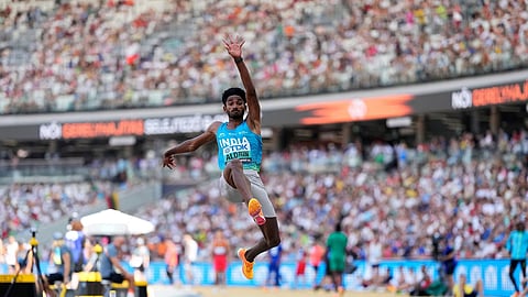 World Athletics Championship Jeswin Aldrin qualifies for long jump final