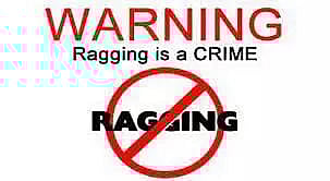 Ragging: Stingent actions necessary