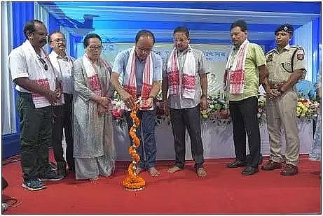 Photo exhibition at Hojai Girls’ College organized by Central Bureau of Communication, Regional office, Guwahati