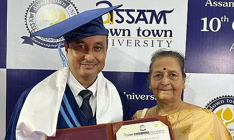 Assam: STF Chief Partha Sarathi Mahanta Completes His Ph.D. Degree